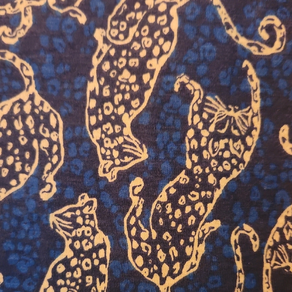 Lilly Pulitzer Navy Dress with Gold Accents - Picture 3 of 3